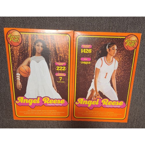 Angel Reese Limited Edition Reese's Puffs 2-11.5oz WNBA Chicago Sky BB ...