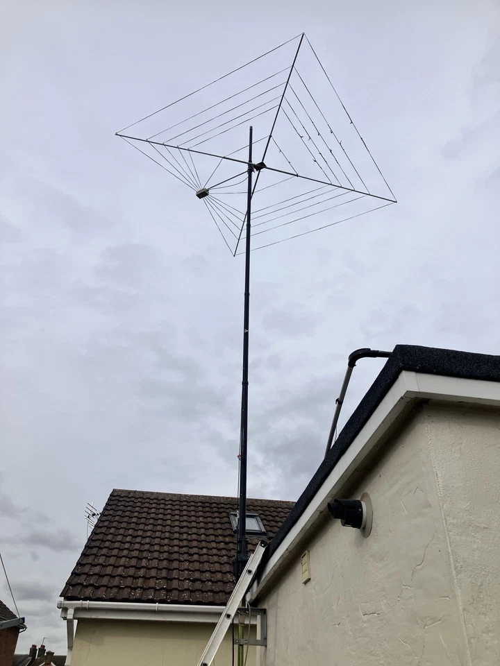 COBWEB ANTENNA 1 Kw 7 BAND HF TWIN WIRE CUSTOM BUILT 4-6-10-12-15-17-20 - Image 2 of 4