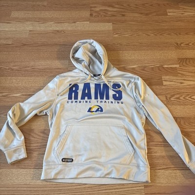 New Era Team Apparel NFL Los Angeles Rams Hoodie Sz M Combine Training Has Flaws
