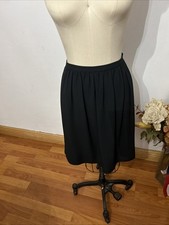 Prada Black Pencil Skirt Sz 38/ US 4 Fully Lined Work Career 99 WOOL