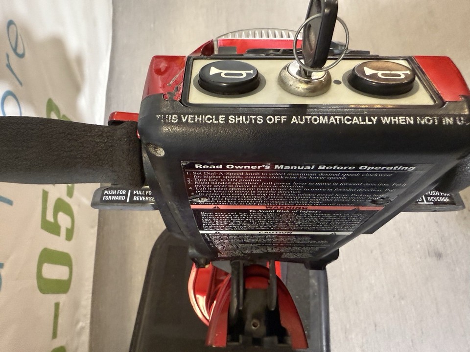 Rascal 600 Mobility Scooter 3-Wheel Heavy Duty 450lb Cap No Seat Lift ...