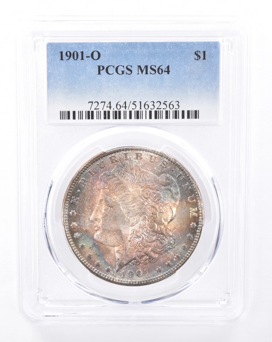 1901 Year Grade MS 64 Morgan US Dollars (1878-1921) for sale | eBay
