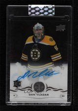 2018-19 Upper Deck Clear Cut Rookies Dan Vladar #CCR-DV Auto 8tn