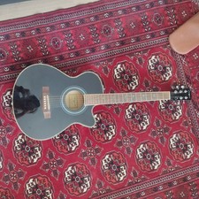 Martin Smith W401 EBK Electro Acoustic Cutaway 6 String R/H Guitar Black - WA