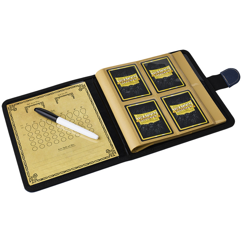 Spell Codex Midnight Blue Dragon Shield classeur de luxe pour cartes - 2