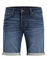 Jack & Jones Mens Denim Shorts Rolled Hem Regular Fit Casual  Half Pants 38-48