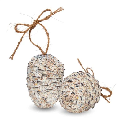 4 Stk. Riesenzapfen Vogelfutter Wildvögel Energiequelle Ganzjährig Lyra Pet®