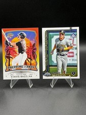 Travis Bazzana (RC) 2-Card Lot ~ Cleveland Guardians 