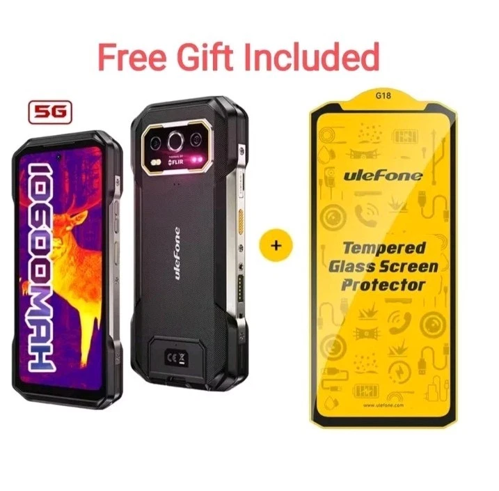 Ulefone Armor 27T Pro 5G Rugged Phone 24GB+256G Thermal Imaging 50MP 6.78" 120Hz - Bild 2 von 4