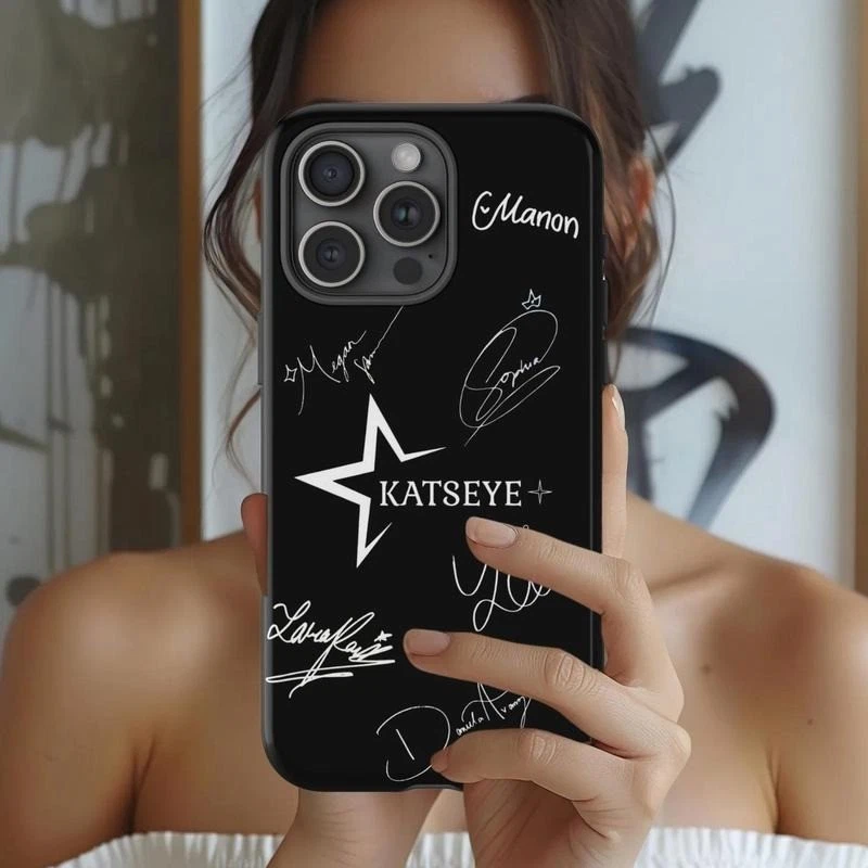 Katseye Signature Kpop 2025 Tour Phone Case iPhone 7 - 17