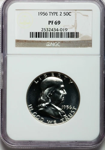 1956 50C Type Two PR69 NGC - None Finer - (692)