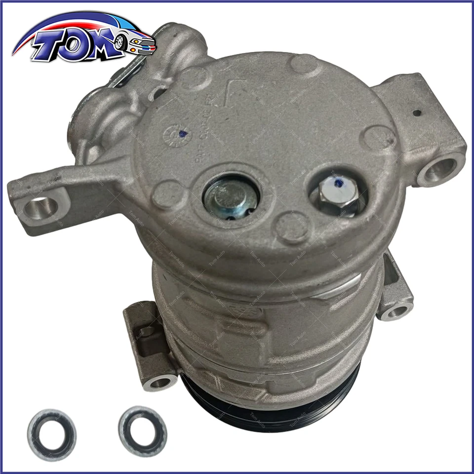 AC Compressor with Mounting Hole for Chevy Silverado 1500 Tahoe GMC Sierra YUKON - Image 3 of 4