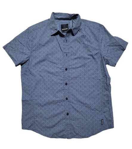 Prana Herren Ulu Hemd in Stahlblau Geo - Small - Bild 1 von 7