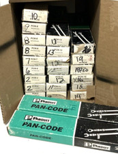 LOT Panduit PCM-A Pan-code Wire Marker Cards PCM 0-21 24Boxes