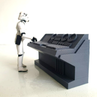 CUSTOM COMPUTER TYPE 3 for 6 INCH FIGURES DIORAMA SCI FI