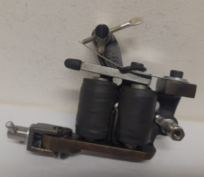 Genuine Micky Sharpz 2010 Iron T-Dial tattoo machine shader | eBay UK