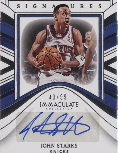 2022-23 Panini Immaculate Collection - John Starks #IMS-JST