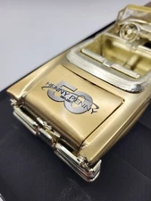 HENNY PENNY EATON OHIO 1957 FORD GOLD PLATED 50TH ANNIV. DIE CAST CONVERTIBLE