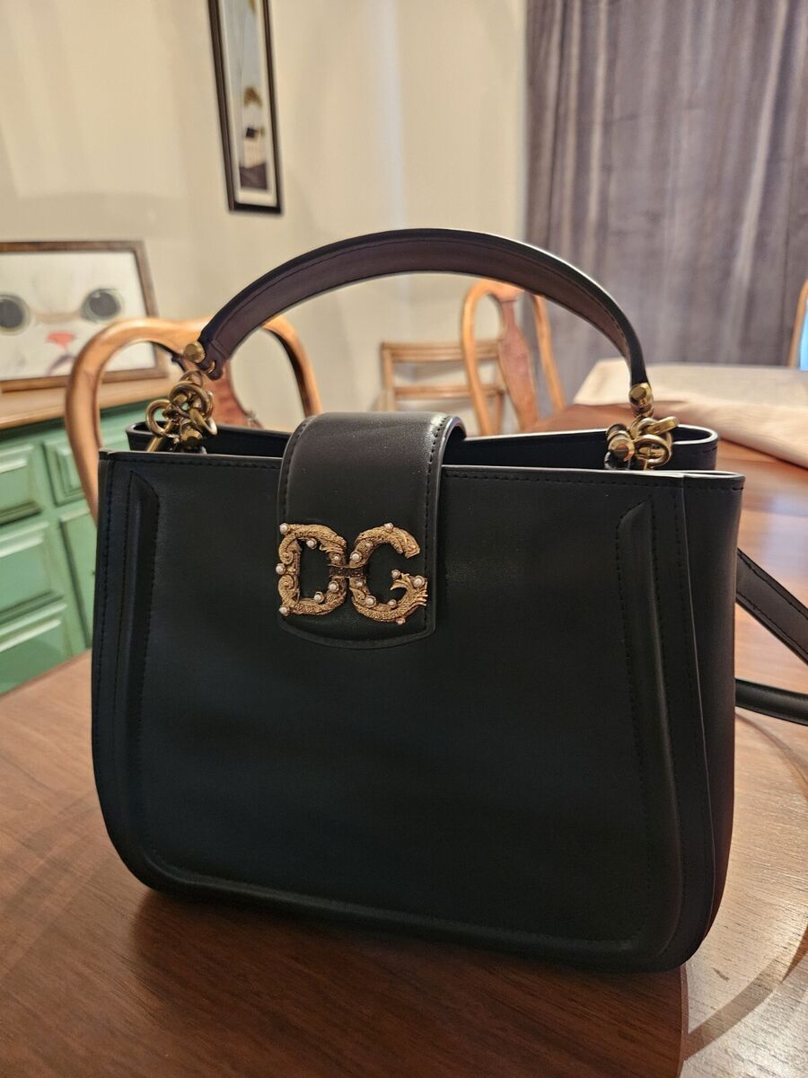 DOLCE GABBANA WOMEN BAG BEIGE LEATHER DG AMORE LOGO GOLD DOLCE GABBANA WOMEN BAG BEIGE LEATHER DG AMORE LOGO GOLD