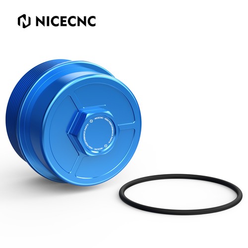 NICECNC Ölfilter-Abdeckung Orange - CNC Alu Für KTM RC 125/200/390