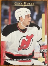 1995-96 Upper Deck Electric Ice Gold RARE Cale Hulse #437 New Jersey Devils