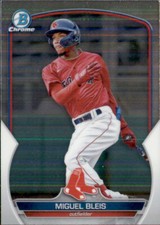 2023 BOWMAN CHROME PROSPECT BOSTON RED SOX MIGUEL BLEIS #BCP-106
