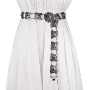 silver waist belt for dress