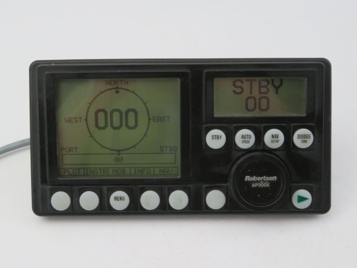 Simrad Robertson AP300DLX 22081418 AP300X Marine Autopilot Simrad Robertson AP300DLX 22081418 AP300X Marine Autopilot