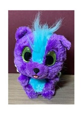 HATCHIMALS PURPLE  BLUE LITTLE SKUNK WITH WINGS  BIG EYES PLUSH/STUFFED ANIMAL