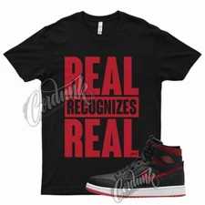Black RRR Shirt for J1 1 Zoom Comfort WMNS Bred University Red Varsity