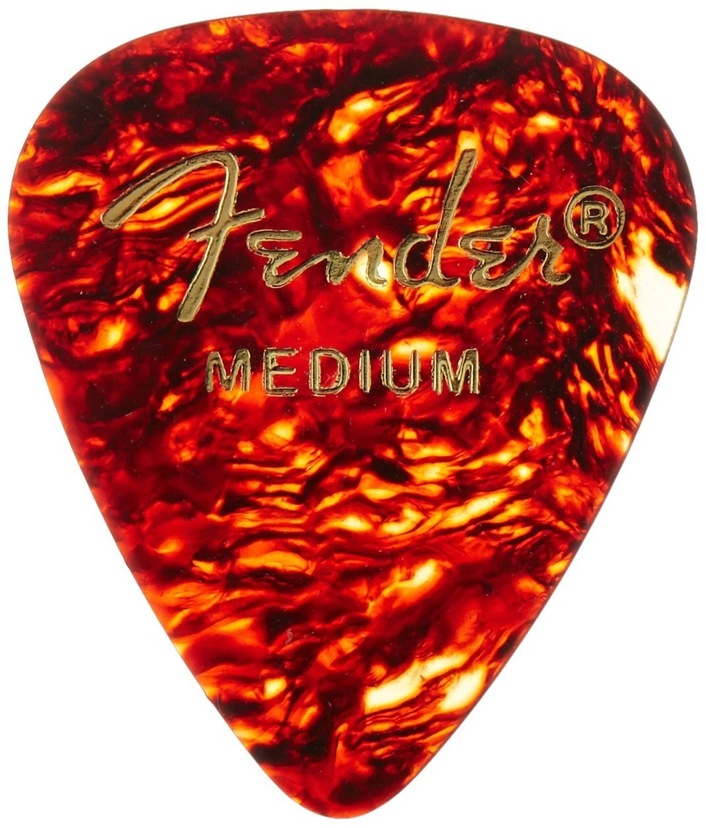 Fender medium celluloid guitar pick outlet