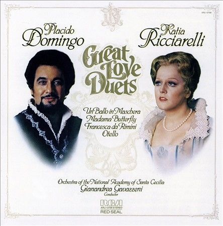 Placido Domingo & Katia Ricciarelli - Great Love Duets CD - Otello 