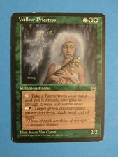 Willow Priestess 1X HP Homelands MTG Magic the gathering