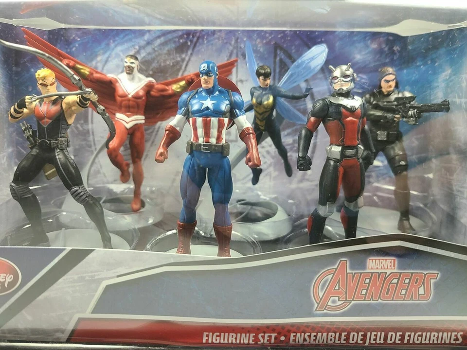 Juego de figuras Avengers sin usar, en caja Foto 2 de 4