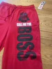 RARE Star Wars Darth Vader - Call Me The Boss Men  s Lounge Pants Large NWT