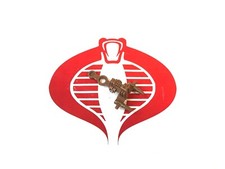 Zoids Robostrux Part STANG Brown Torso Connector 1985 TOMY Original Accessory