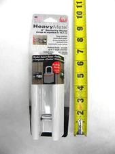 NEW Fenix Heavy Metal Security Hasp 6" White Powder Coated Tamper Proof (HR)