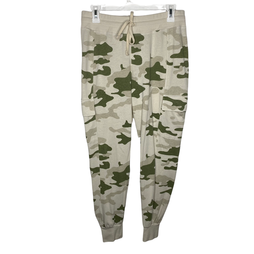 Sundry Cargo Sweatpants Joggers 1 Cream 