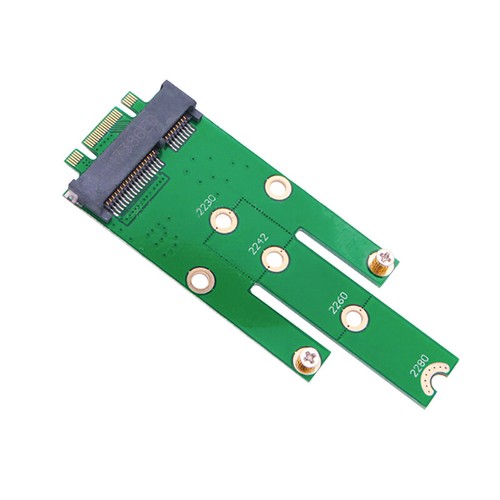 NGFF M.2 B Key To MSATA Mini PCI-E PCI-Express SATA 3.0 SSD Supports B Mode _yi - Afbeelding 4 van 9
