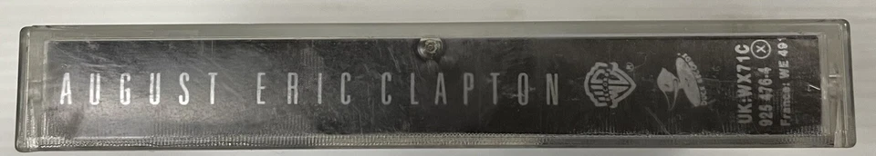 Eric Clapton August Music Cassette Tape 925 476-4 Warner Brothers 1986 Original - Image 3 of 4