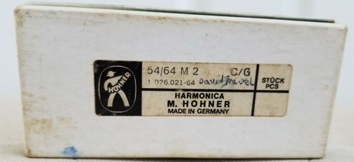 M. Hohner "The Echo" Doppelblatt Harfe Mundharmonika Noten C & G mit OVP - Bild 3 von 10