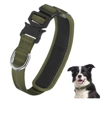 Premium Dog Collars for Large Dogs, Green LARGE 