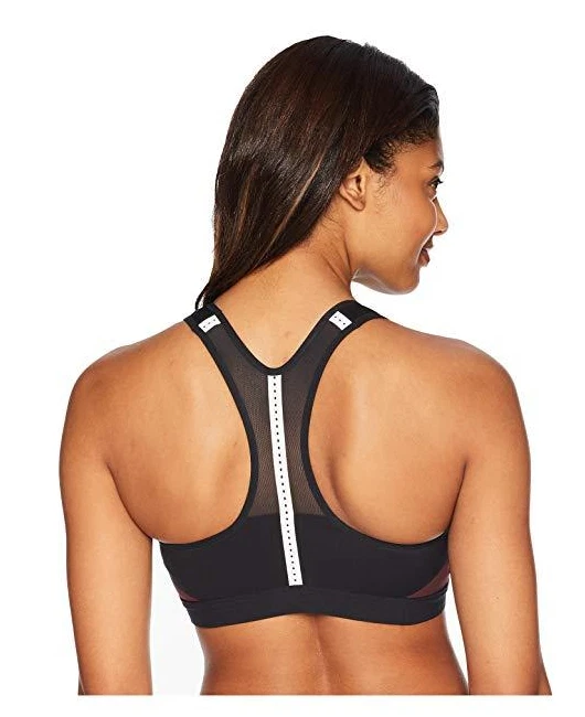 Nike Motion Adapt High-Support Compression Sports Bra Burgundy L44418 Size Small - Image 3 of 3