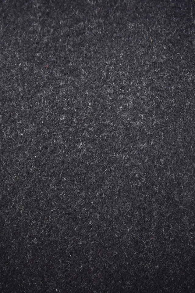 Abrigo Evan Picone 1974-1995 gris oscuro liso 100 % lana cinco botones talla: 14 Foto 2 de 4