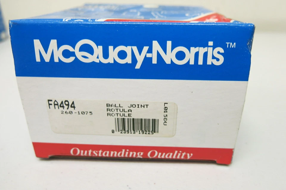 Rótula inferior delantera McQuay Norris FA494 para Ford Lincoln Mercury 1965-1972 Foto 3 de 3