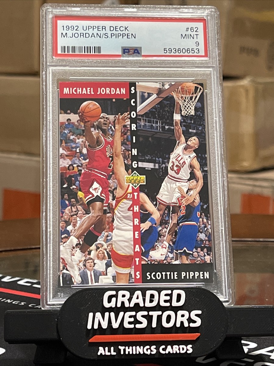 1992 Upper Deck Michael Jordan & Scottie Pippen Scoring Threats