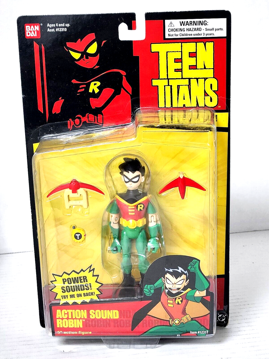 DC Teen Titans Go Action Sound Robin 5” Action Figure 4+