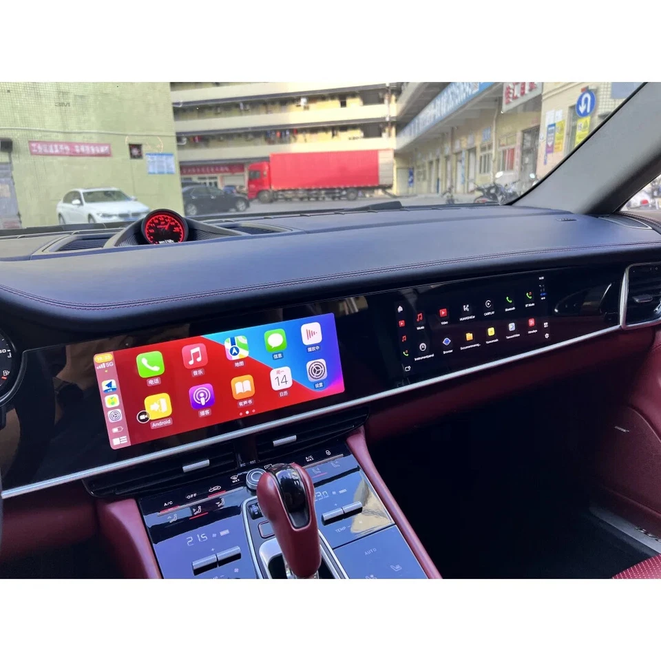 For Porsche Panamera 2010-2016 Dual Screen Android Radio Stereo Head Unit GPS 4G - Image 2 of 4