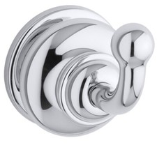 Kohler Fairfax K-12156-CP Single Robe Hook Polished Chrome New Sealed