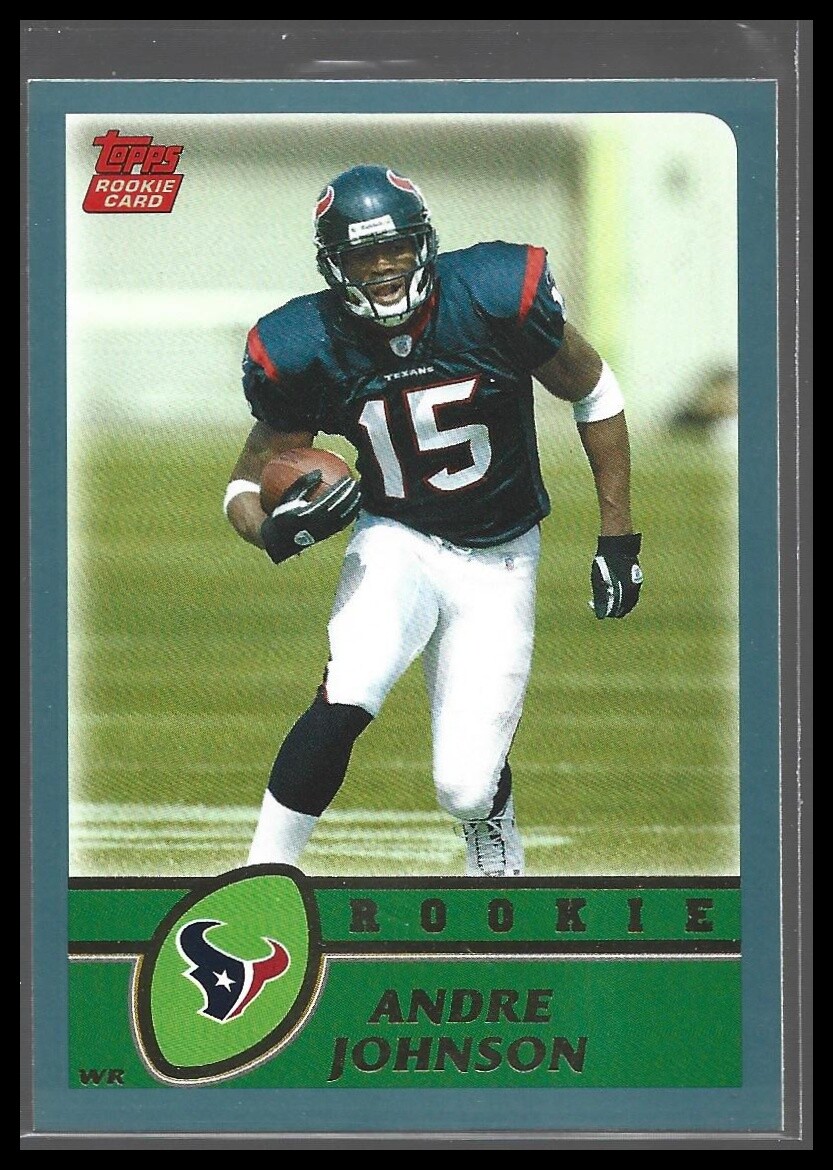 Andre Johnson 2003 Topps #380 RC Houston Texans
